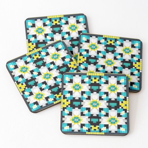 Item preview, Pixelated flowers  designed and sold by Roxburylane.