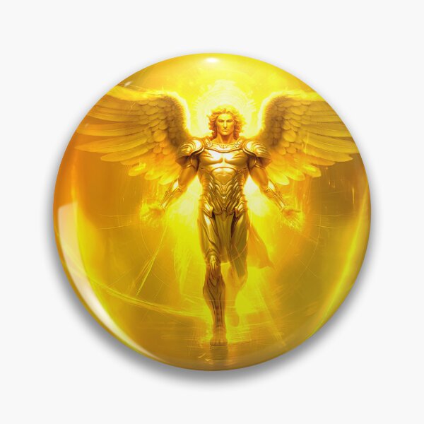 Item preview, The Holy Archangel Michael who battles Satan  designed and sold by MonsterMountain.