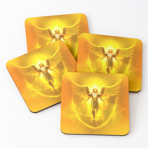 Item preview, The Holy Archangel Michael who battles Satan  designed and sold by MonsterMountain.