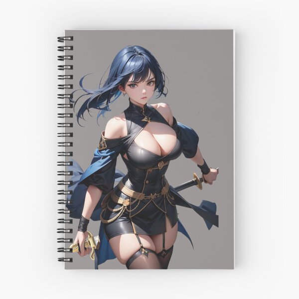 Item preview, Waifu Warrior: Anime-inspired Design with Swords for Ultimate Fans designed and sold by Anime-Community.