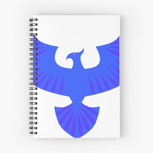 Item preview, Blue Phoenix Roslyn Clark designed and sold by RoslynClark.