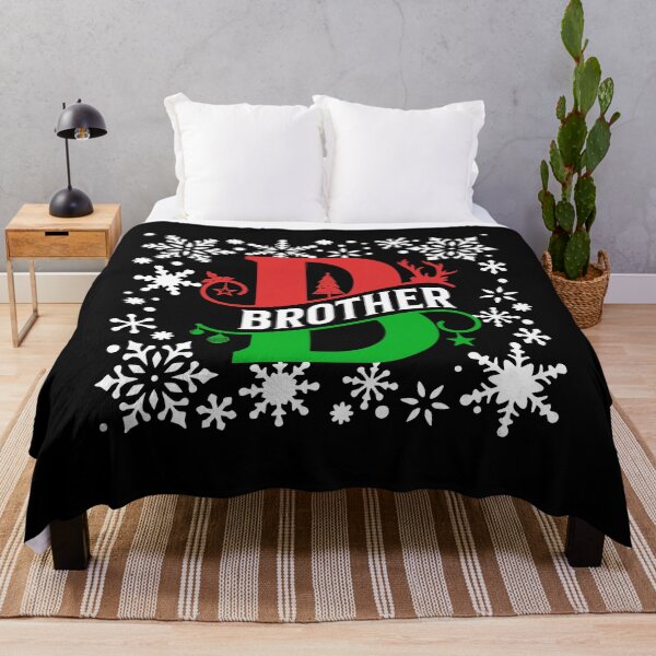 Item preview, Brother family matching Christmas monogram brother designed and sold by InspireGlow.