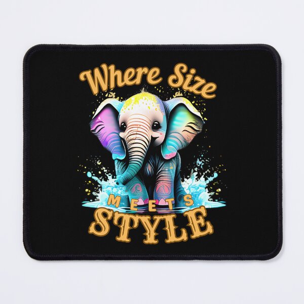 Item preview, Where Size Meets Style. elephant lover designed and sold by ElephantVibes.