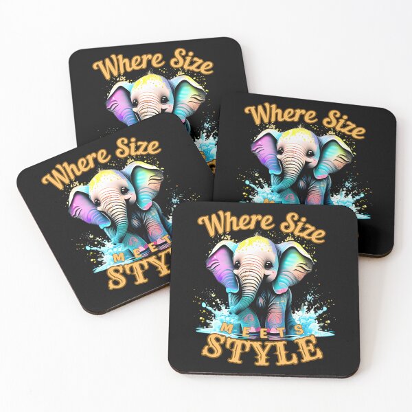 Item preview, Where Size Meets Style. elephant lover designed and sold by ElephantVibes.