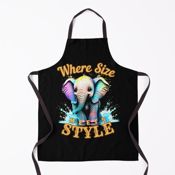 Item preview, Where Size Meets Style. elephant lover designed and sold by ElephantVibes.