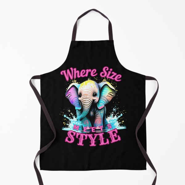 Item preview, Where Size Meets Style. elephant head designed and sold by ElephantVibes.
