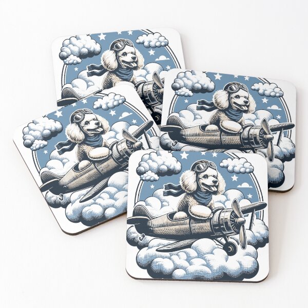 Item preview, Poodle Pilot designed and sold by LongIslandDesgn.