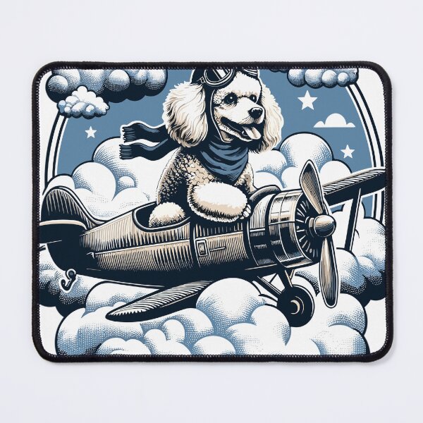 Item preview, Poodle Pilot designed and sold by LongIslandDesgn.