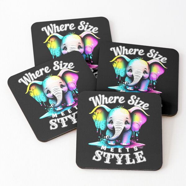 Item preview, Where Size Meets Style. surreal elephant designed and sold by ElephantVibes.