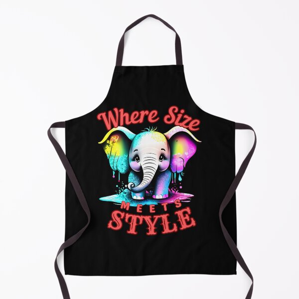 Item preview, Where Size Meets Style. happy elephant designed and sold by ElephantVibes.