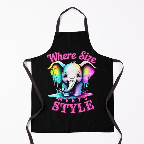 Item preview, Where Size Meets Style. elephant saying designed and sold by ElephantVibes.