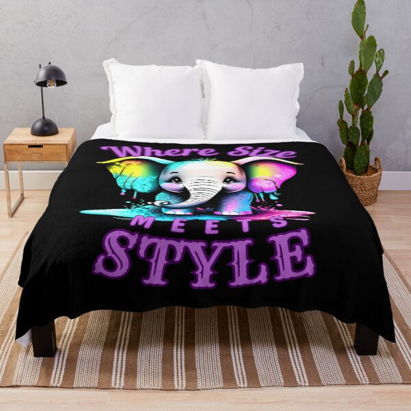 Item preview, Where Size Meets Style. elephant quote designed and sold by ElephantVibes.