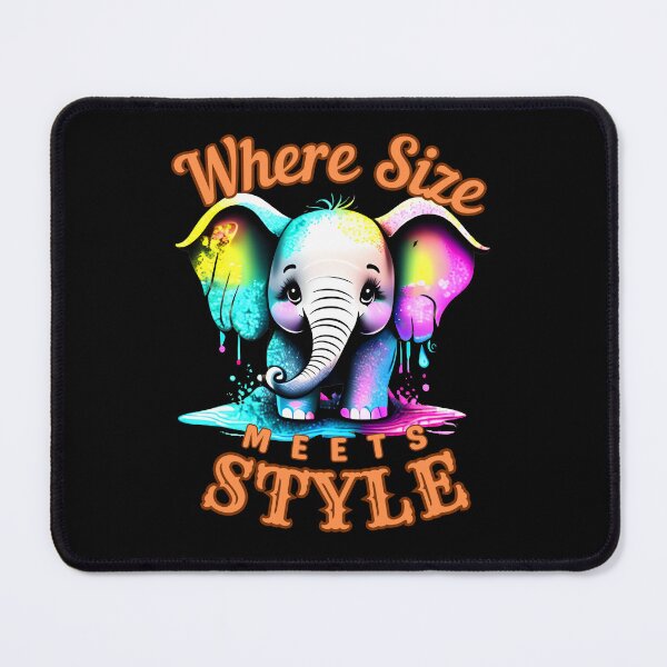 Item preview, Where Size Meets Style. african elephant designed and sold by ElephantVibes.