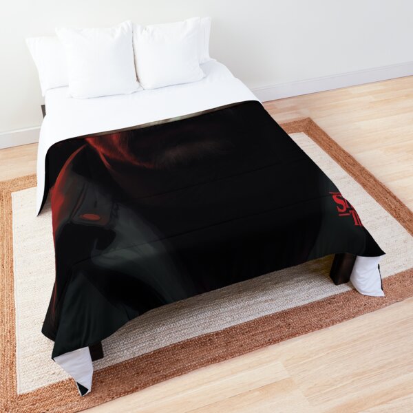 Stranger Things Hopper art 5 Comforter
