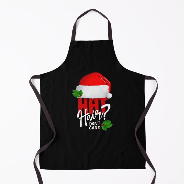 Item preview, Hairstylist Christmas t-shirts, Hat Hair? Who cares? Funny Christmas design for barbers, beauticians and hair stylists designed and sold by SleeplessLady.