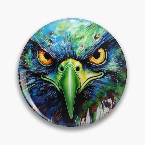 Item preview, Seattle Seahawks Bird 12th Man - Go Hawks, NFL Football designed and sold by mandarinolive.