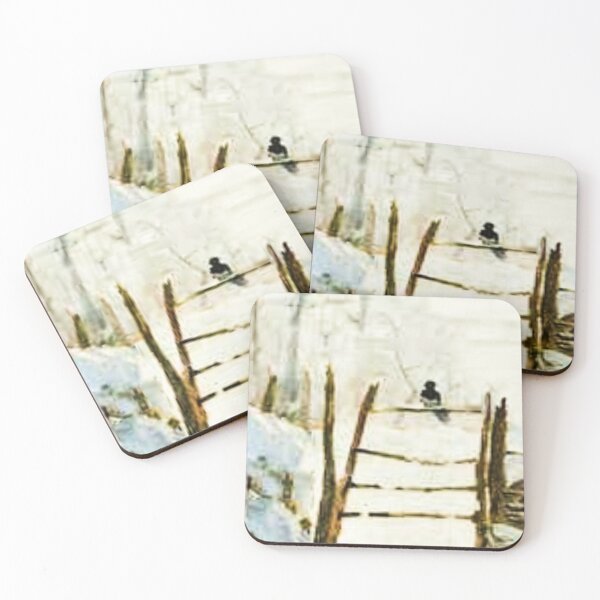Item preview, detail from - The Magpie Claude Monet, France designed and sold by CristalleLisa.