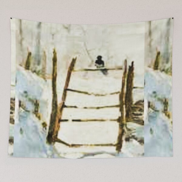 Item preview, detail from - The Magpie Claude Monet, France designed and sold by CristalleLisa.