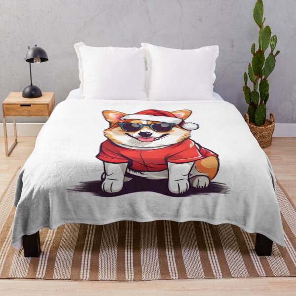 Item preview, corgi santa designed and sold by HOMETOWN86.