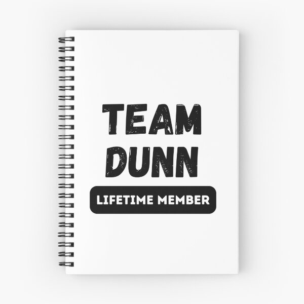 Item preview, Team DUNN Lifetime member family gift designed and sold by IssaraStudio.