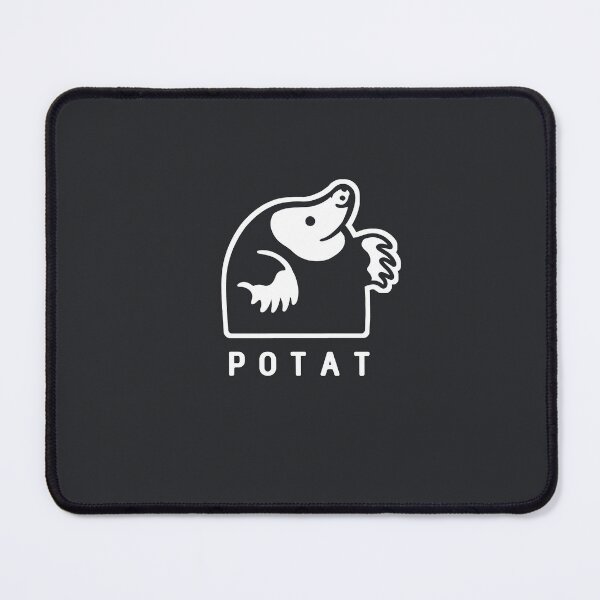 Item preview, Small mole. minimal art of a cute furry potato in white ink designed and sold by martodesign.