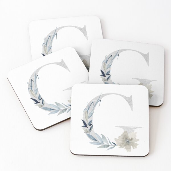 Artikelvorschau, Watercolor floral letter G with flowers.  entworfen und verkauft von tapilipa.