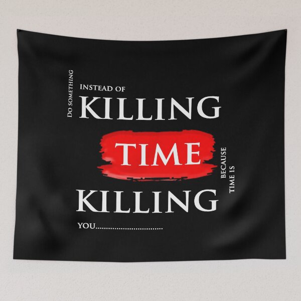 Item preview, Time Motivation Quote. designed and sold by Mahesh95singh.