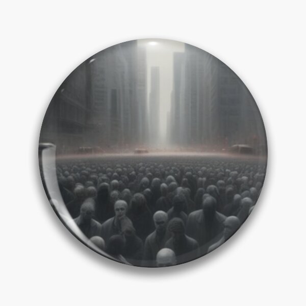 Item preview, antichrist walking in a big city designed and sold by aipaint.