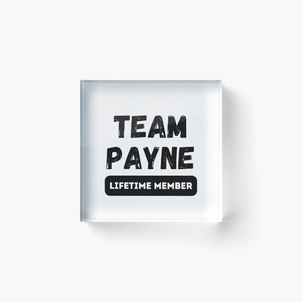 Item preview, Team PAYNE Lifetime member family gift designed and sold by IssaraStudio.