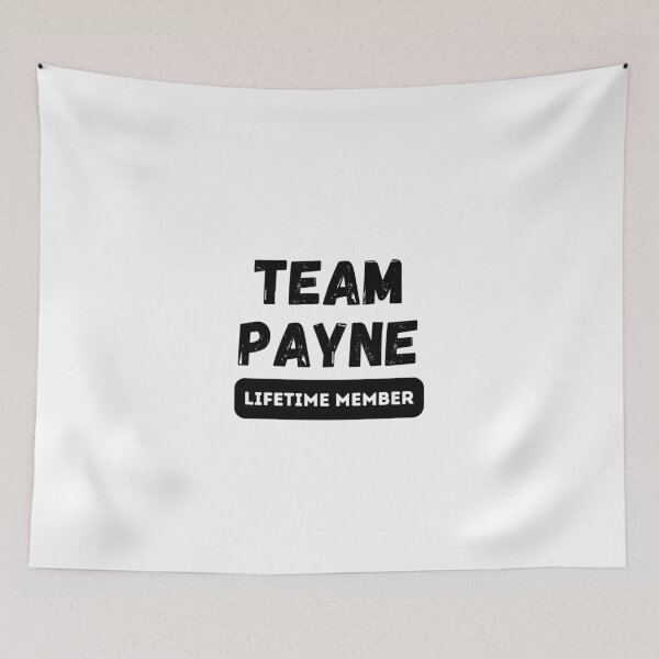 Item preview, Team PAYNE Lifetime member family gift designed and sold by IssaraStudio.