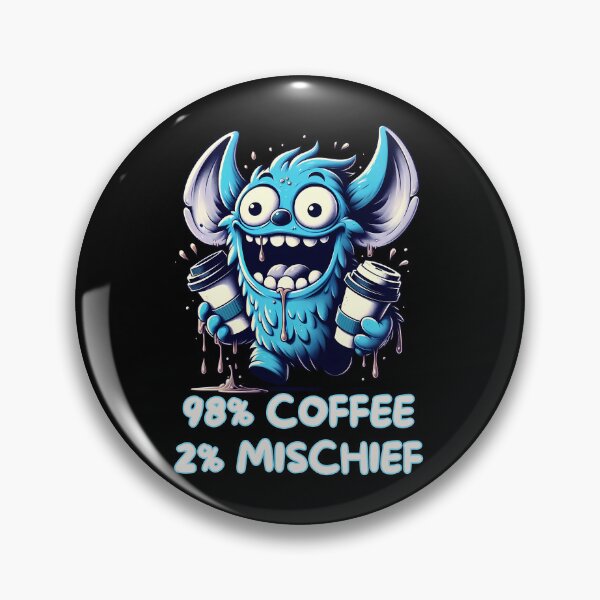 Item preview, Caffeine Mischief Maker designed and sold by RuyaFab.