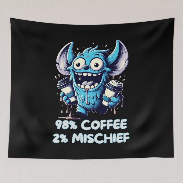 Item preview, Caffeine Mischief Maker designed and sold by RuyaFab.