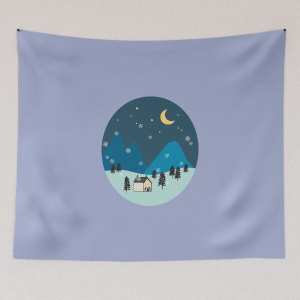 Item preview, Home Sweet Christmas (BlueTone) designed and sold by PriestArt.