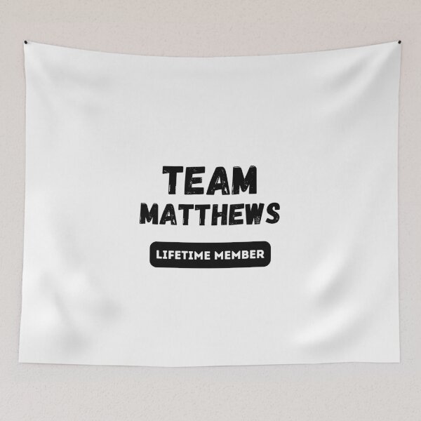 Item preview, Team MATTHEWS Lifetime member family gift designed and sold by IssaraStudio.