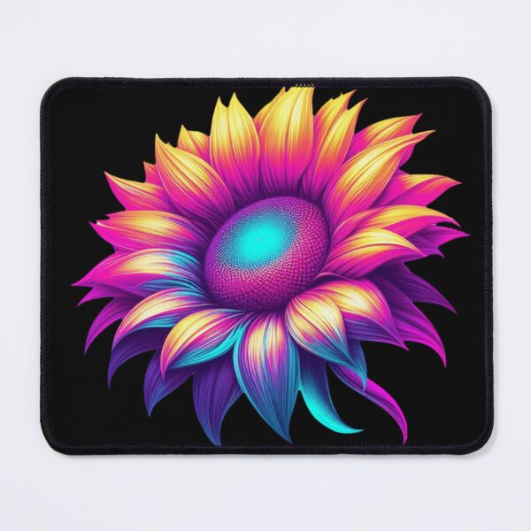 Item preview, Sunflower in Neon Color Lighting designed and sold by erkabees.