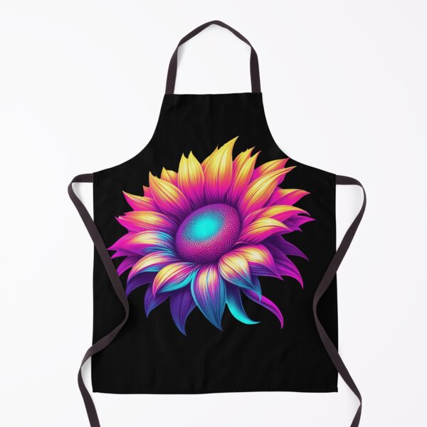 Item preview, Sunflower in Neon Color Lighting designed and sold by erkabees.