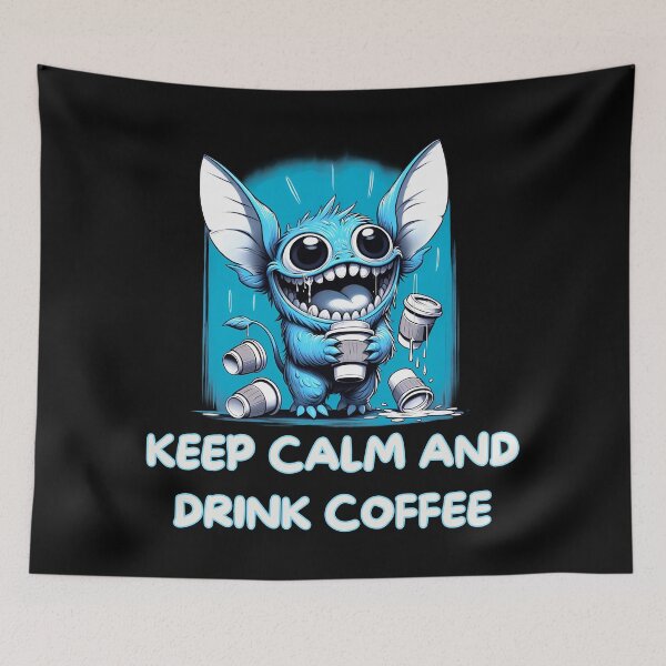 Item preview, Caffeine Creature Craze designed and sold by RuyaFab.