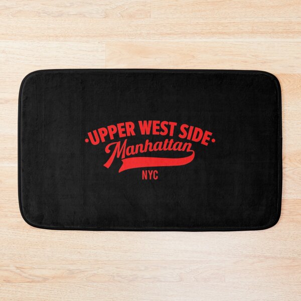 Item preview, Upper West Side Manhattan Minimal Typo Art - NYC Urban Vibes designed and sold by Boogosh.