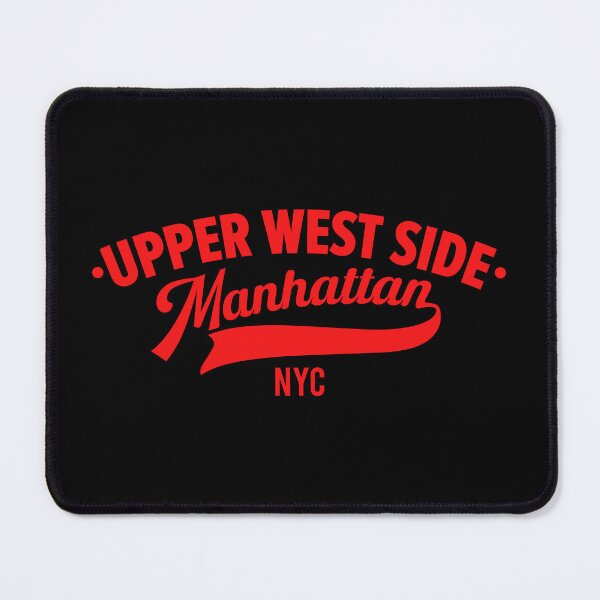 Item preview, Upper West Side Manhattan Minimal Typo Art - NYC Urban Vibes designed and sold by Boogosh.