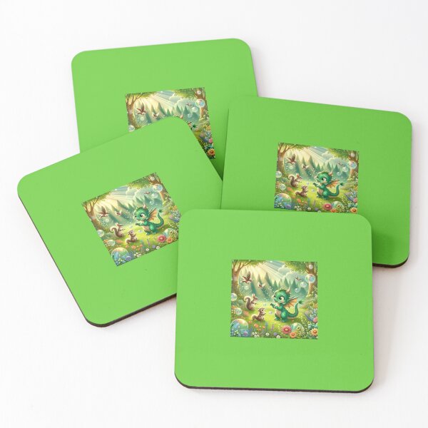 Item preview, Gleeful Green Dragon designed and sold by Variety Vault.