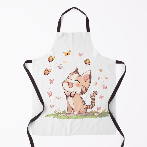 Item preview, Cute Cat and Butterfly I designed and sold by LovelyPeel.
