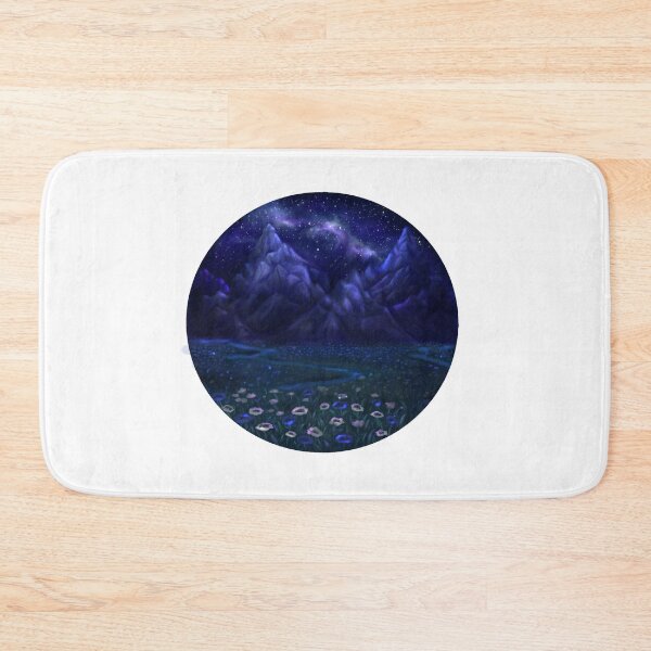 Item preview, Mountains under a Galaxy  designed and sold by CosmicDoodles-.
