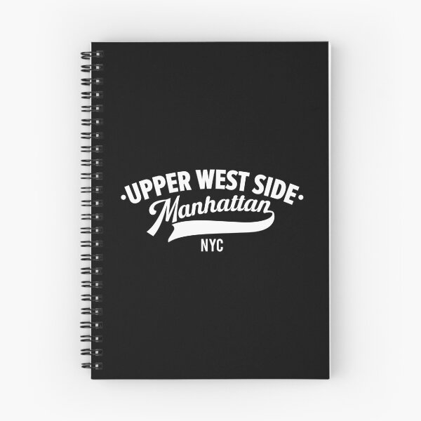 Item preview, Upper West Side Manhattan Minimal Typo Art - NYC Urban Vibes designed and sold by Boogosh.