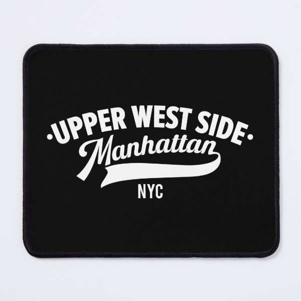 Item preview, Upper West Side Manhattan Minimal Typo Art - NYC Urban Vibes designed and sold by Boogosh.