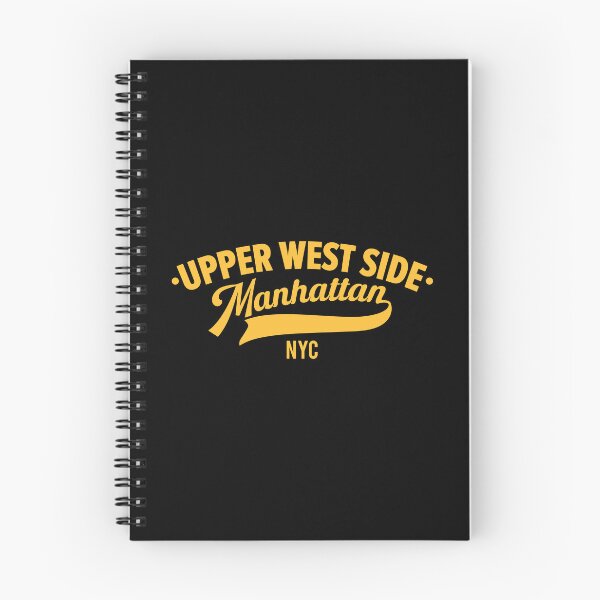 Item preview, Upper West Side Manhattan Minimal Typo Art - NYC Urban Vibes designed and sold by Boogosh.