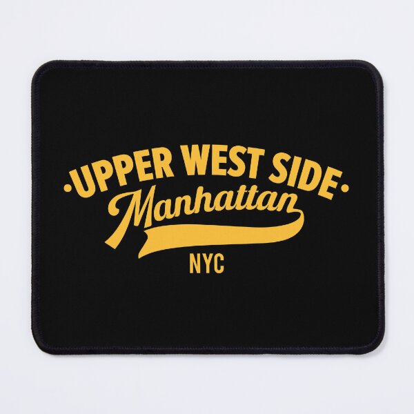 Item preview, Upper West Side Manhattan Minimal Typo Art - NYC Urban Vibes designed and sold by Boogosh.