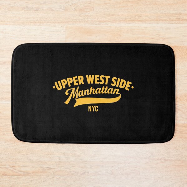 Item preview, Upper West Side Manhattan Minimal Typo Art - NYC Urban Vibes designed and sold by Boogosh.