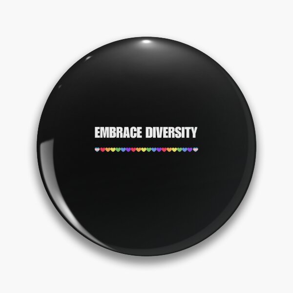 Item preview, LGBTQ T-shirt, Embrace Diversity. LGBTQ Slogan T-shirt designed and sold by PrideBeProud.
