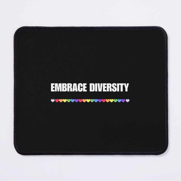 Item preview, LGBTQ T-shirt, Embrace Diversity. LGBTQ Slogan T-shirt designed and sold by PrideBeProud.
