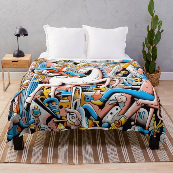 Item preview, horse in colorful world designed and sold by onedoublenine.